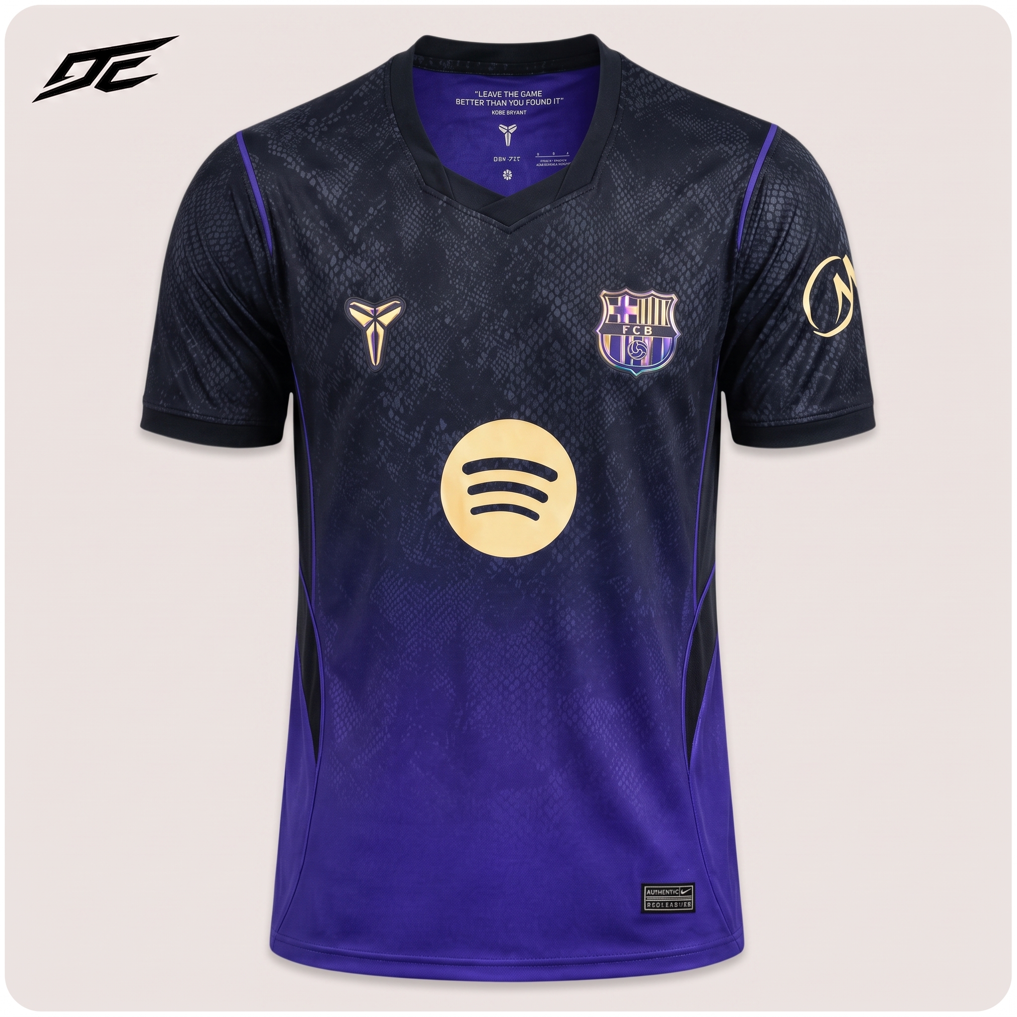 Camiseta Visitante 26/27 FC Barcelona x Kobe Bryant - Edición Jugador